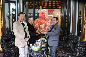 Government Religious Committee extends Tet visits to religious leaders in Central Vietnam